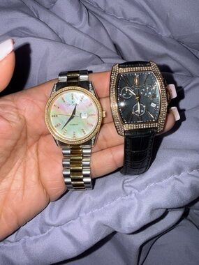 2 Beautiful Diamond Watched Croton and Swiss